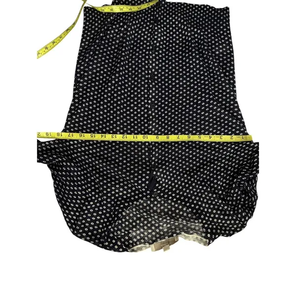 Loft Navy Polka Dots Button Up Cardigan Sweater Women's Size‎ Large Lightweight - Image 11