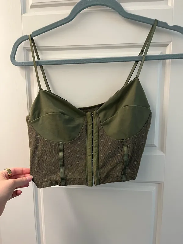free people mesh bustier top - Image 2