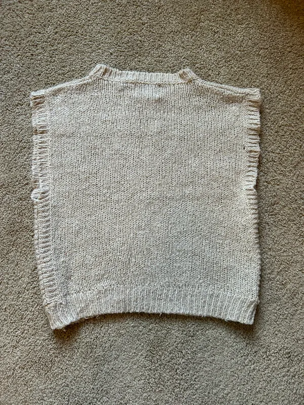 Vintage Sweater Vest Size M - Image 2