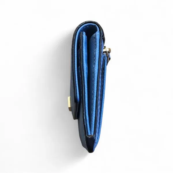Kate Spade New York Sky Blue Mini Envelope Wallet. - Image 3