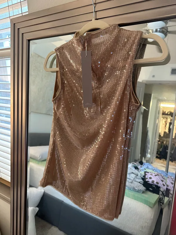 Sequin Missguided Top - Image 2