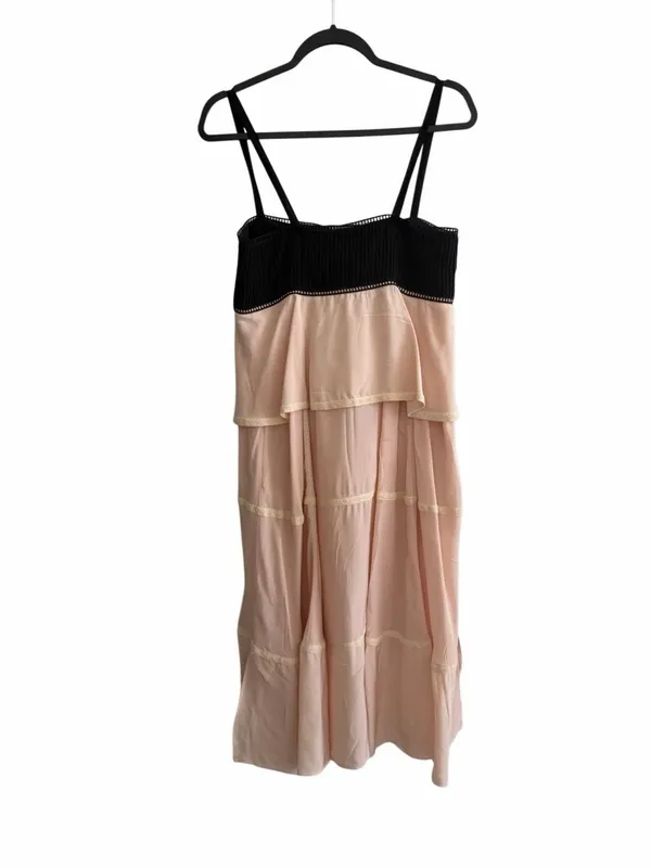 ZARA Midi contrast dress limited edition 2318/763 Size M - Image 4
