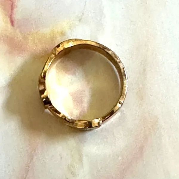 14k HGE gold heart ring - Image 8