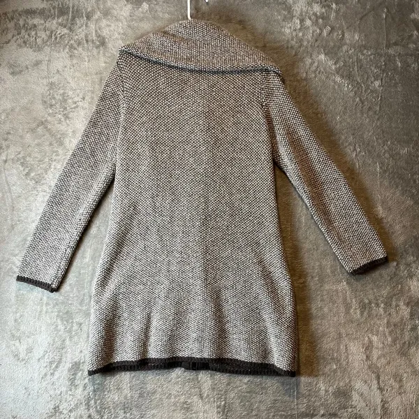 Mary Firenze Wool Blend Thick Jacket Size‎ Large Gray & White - Image 5