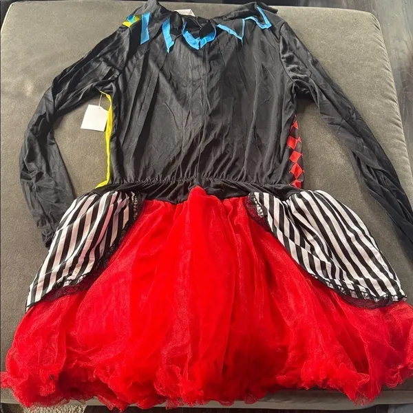 Women’s Freakshow Clown Halloween Costume Size XL 16/18 NEW - Image 6