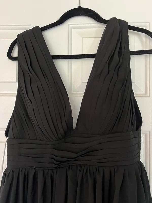 Black Maxi Dress Size 8 - Image 2