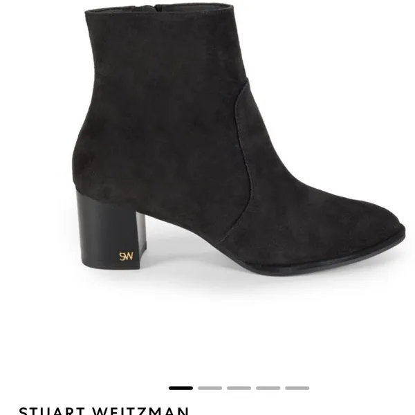 Stuart Weitzman Black Ankle Boots - Image 2