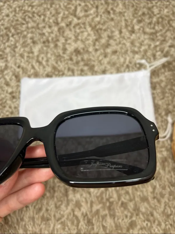 NIB Jeepers Peepers Black Oversized Square Sunglasses - Image 3