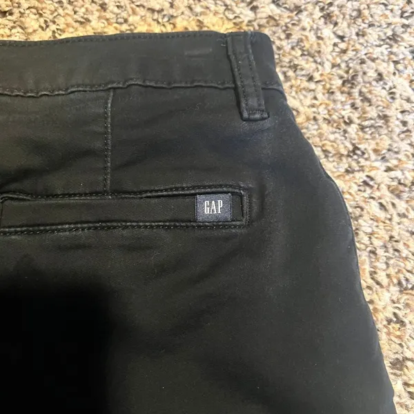 GAP Stretch Skinny Pants Blue‎ Casual Everyday Trousers Size 6 - Image 7