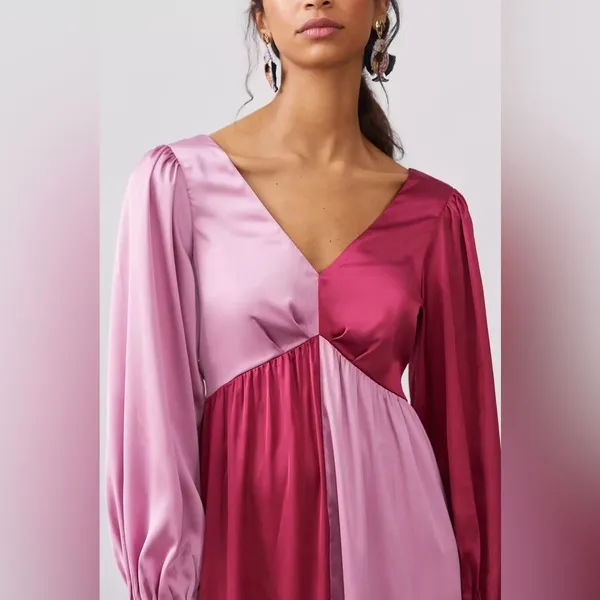 COPY - Anthropologie Colorblocked Maxi Dress - Image 2