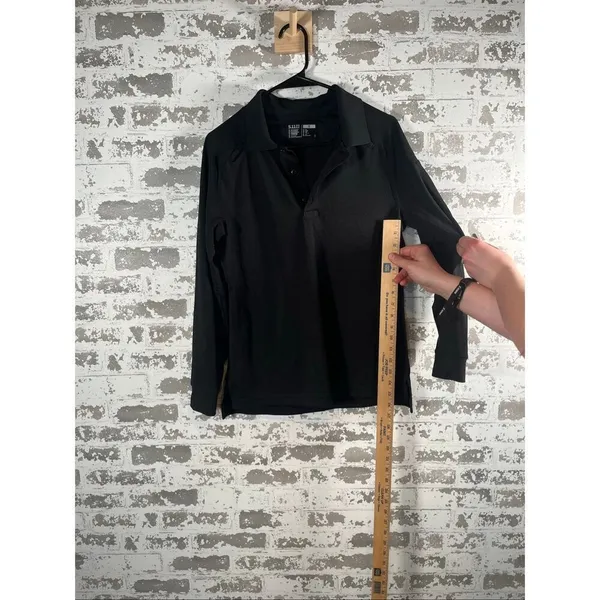 5.11 | women black long sleeve polo shirt - Image 4
