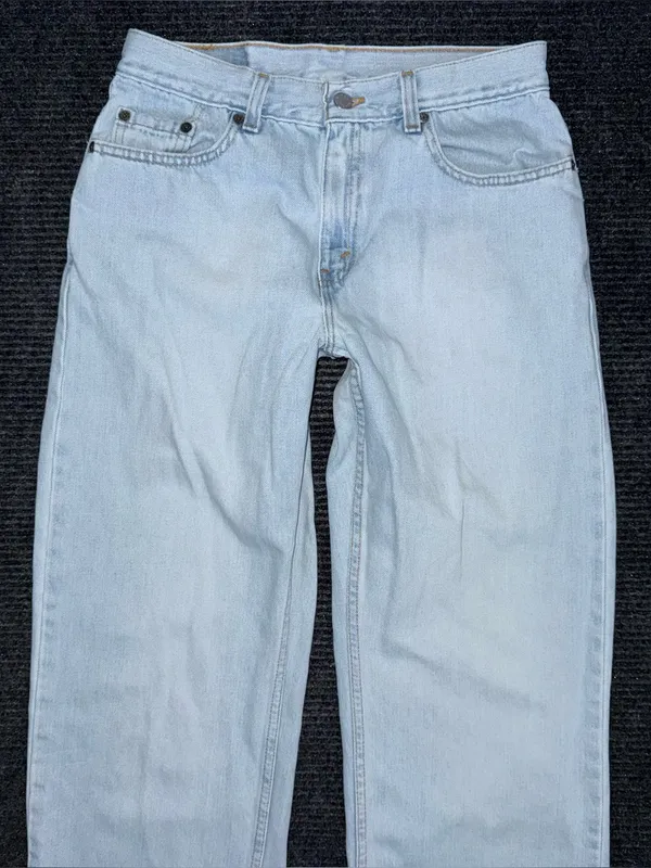 RARE Vintage Levi’s 577 Lower Rise Loose Fit Jeans Women’s 10 / 28 x 31 USA Made - Image 3