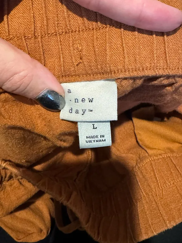 Target Linen Pants Wide-Leg - Image 3