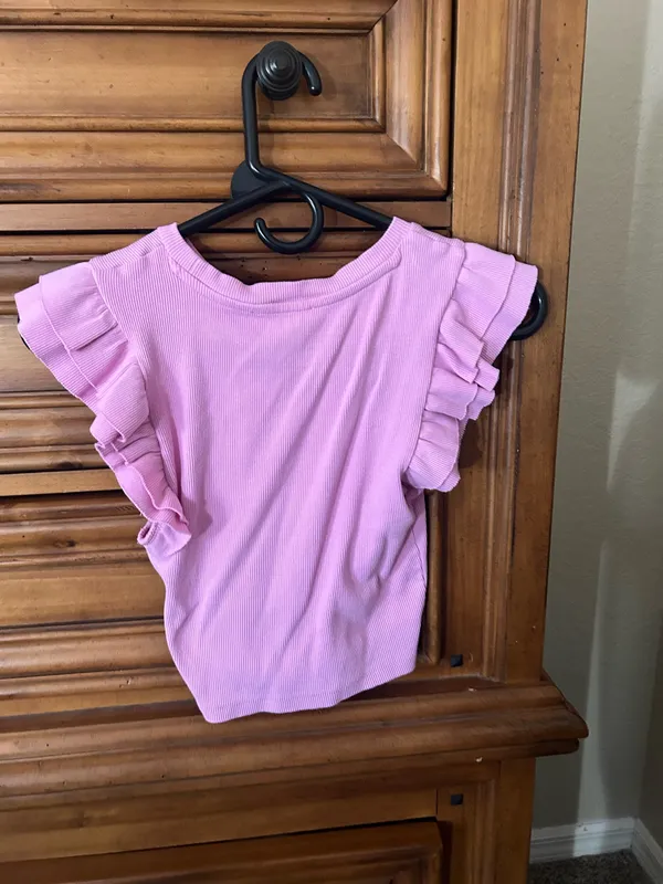 ZARA pink flare top - Image 2