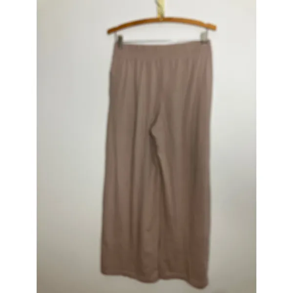Joie Wide Leg Pants Women S Mauve Excellent Organic Cotton Side Slit Lounge - Image 5
