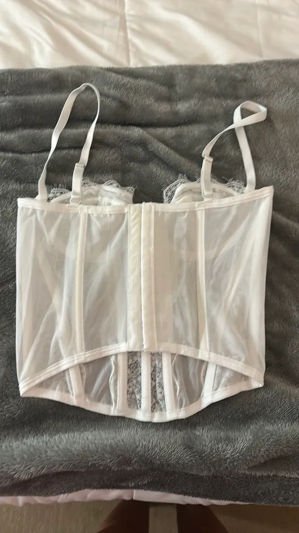 Shein Corset Top White - Image 2