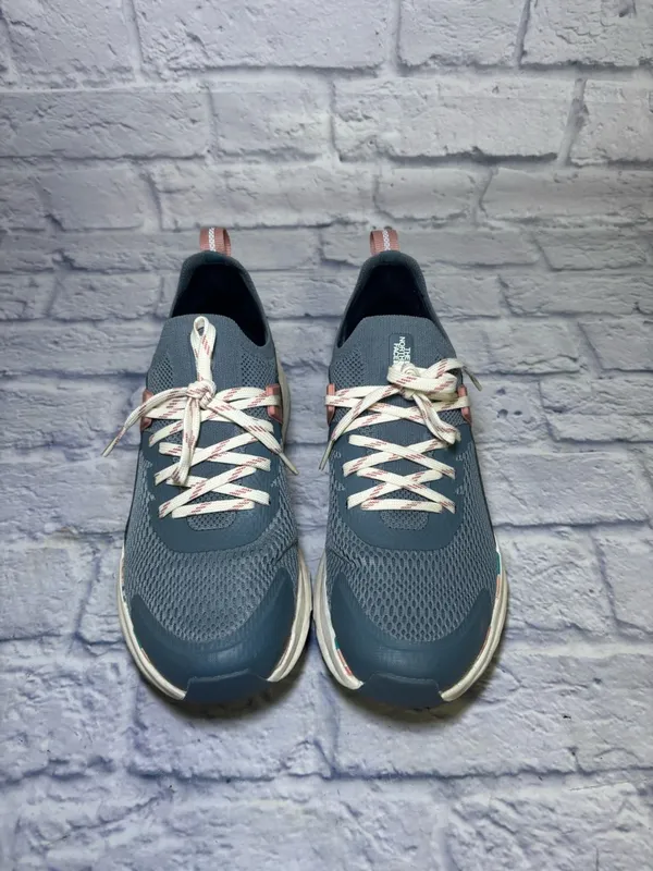 North Face Women's Vectiv Hypnum Gray Pink Hiking Shoes Size 9 Running Walking - Image 3