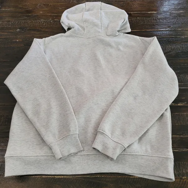 Disney Winnie the Pooh Graphic Pullover Hoodie Gray Women’s Medium - Image 2