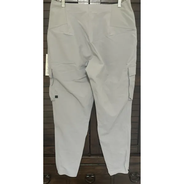 Lululemon LAB Reykur Cargo Pants Gray Womens Sz 12 Hiking Utility Tech NEW Rare - Image 7