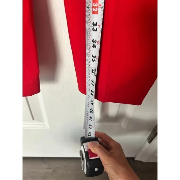 A New day red dress pants high rise size 2 stylish office wear - Image 7
