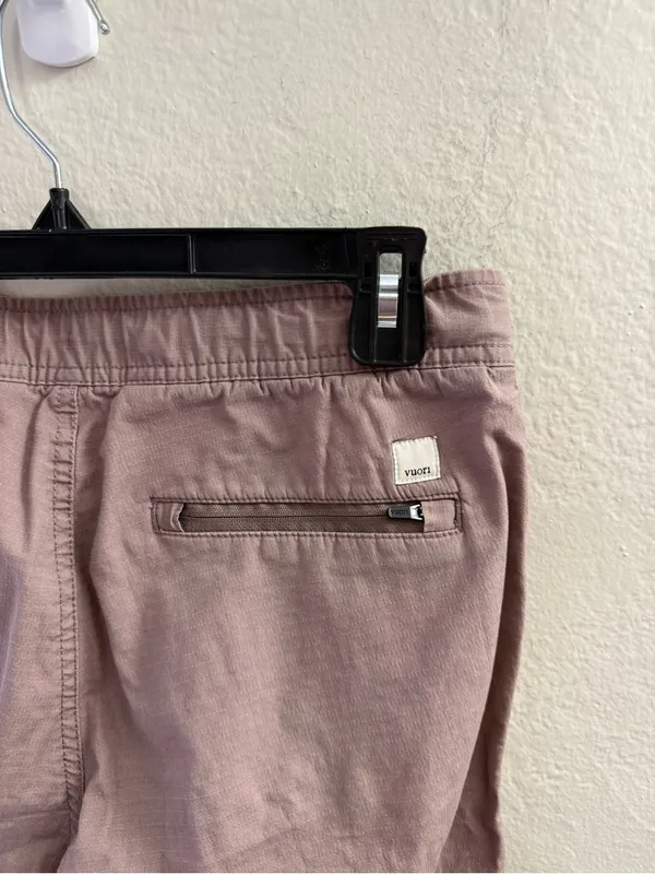 Vuori Ripstop Pant Size S Mauve Pink Cargo Travel Athletic Casual Hiking - Image 5