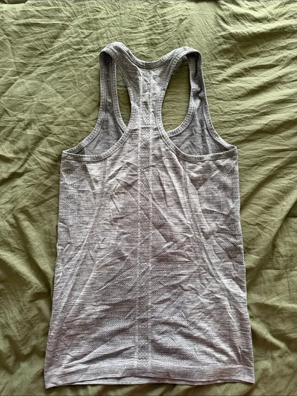 Lululemon Swiftly Tech Tank Grey Size 4 - Image 2