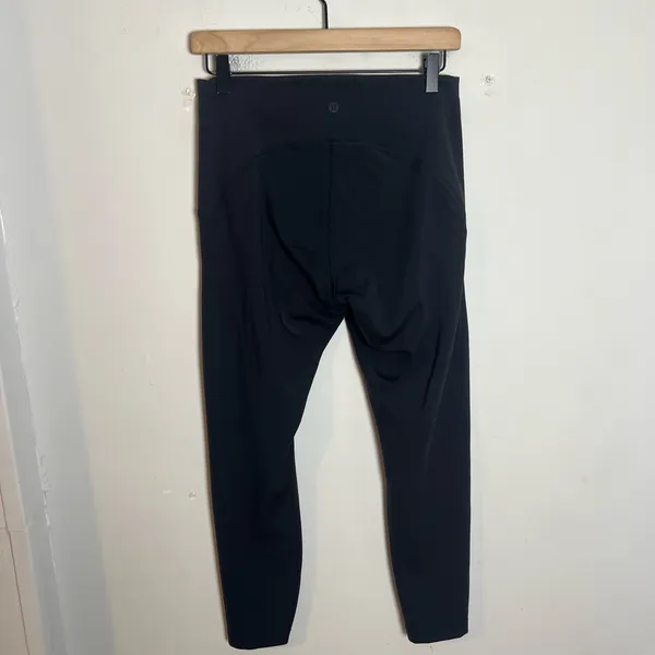 LULULEMON- Instill High-Rise Tight 25" Black Athletic Leggings Workout Running - Image 4