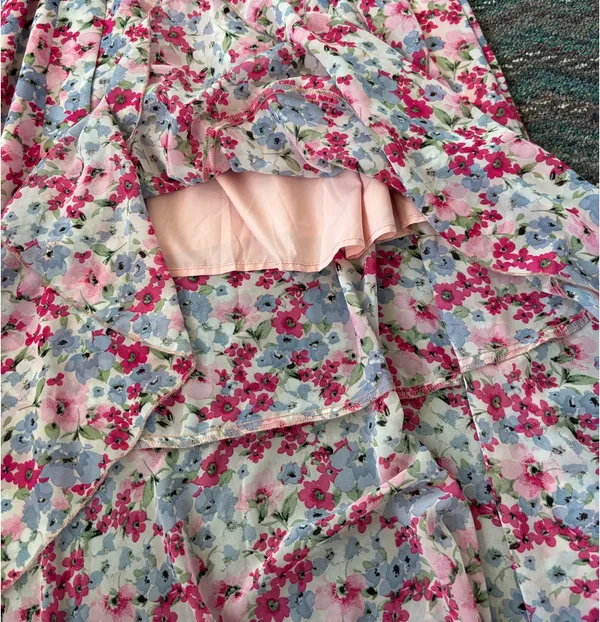 Bequemer Laden Floral Maxi Dress - Image 7
