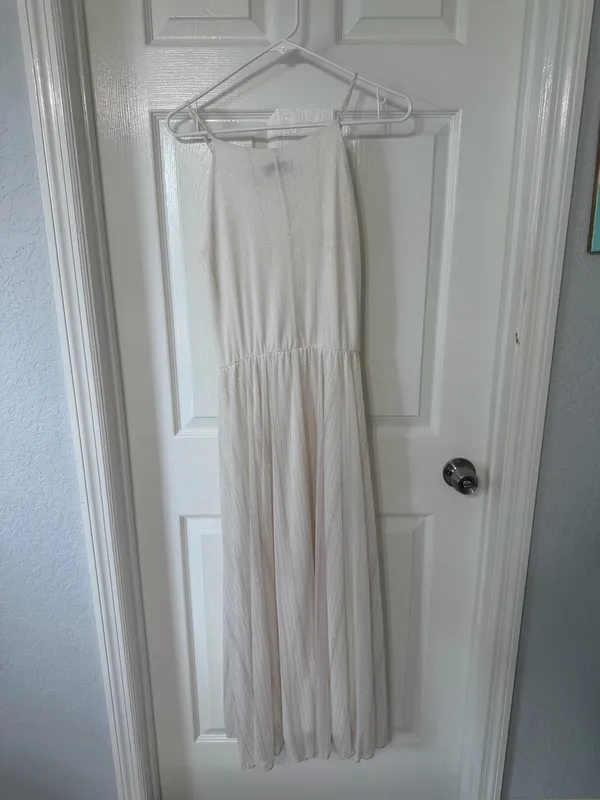 White Dress Size 10 - Image 3