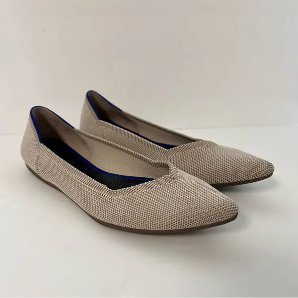 Rothys Gray Pointed Flat - Image 2