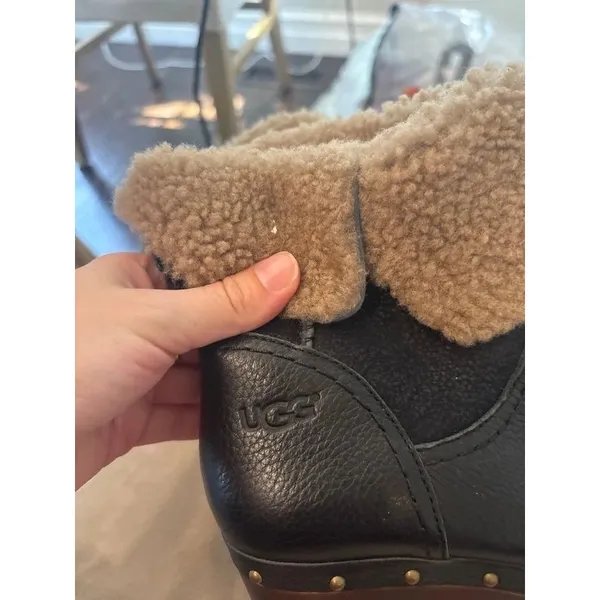 Ugg leather and suede ankle booties - Image 6