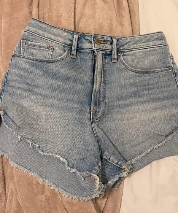 Good American Denim Shorts High-Rise - Image 3