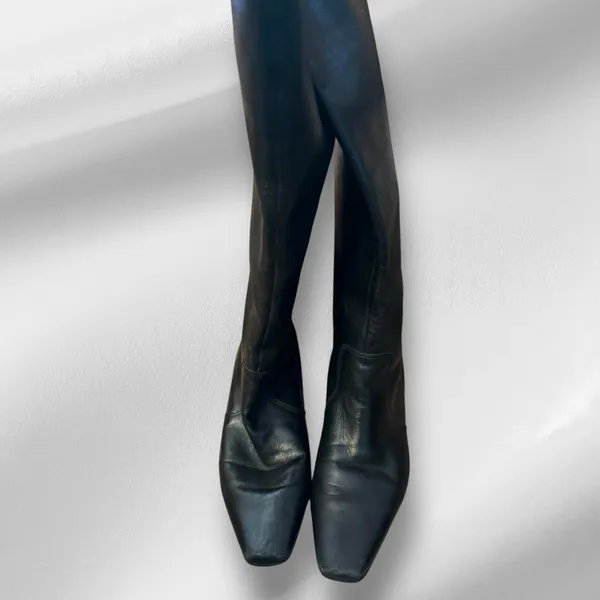 Enzo‎ Angiolini Black Leather Tall Boots - Image 3