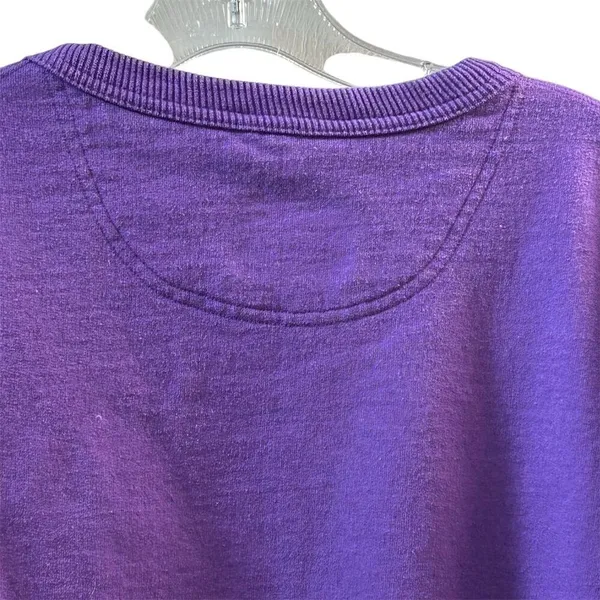 Champion Women's Large‎ Purple Crewneck Sweatshirt Spell Out Logo - Image 14