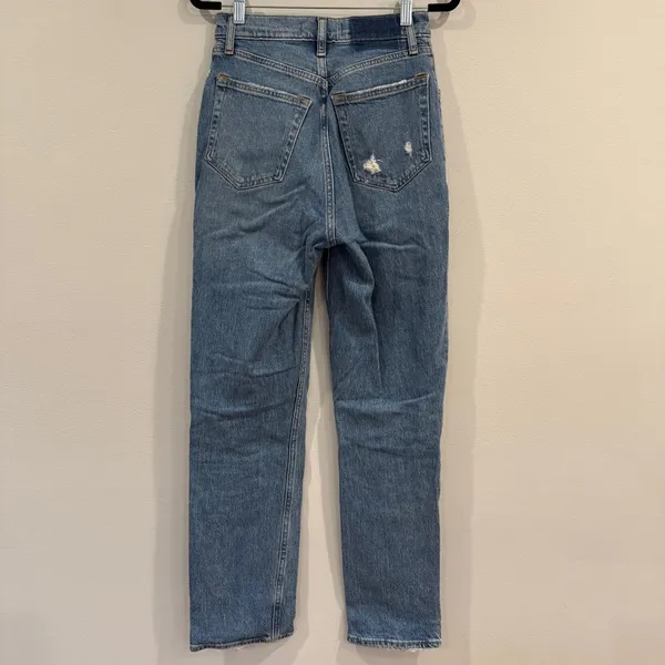 Abercrombie & Fitch The 90’s Straight Ultra High Rise Curve Love Jeans - Image 5