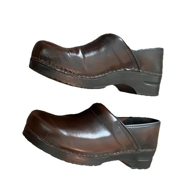 Sanita Women's Clogs 42 US 11 Brown - Image 3