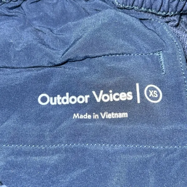 Outdoor Voices Zephyr 26" Hiking Trail Pull On Pants Women's‎ Size XS Blue - Image 8