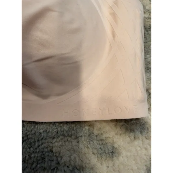 Honeylove Silhouette Wireless Bra Woman's Sz XL 38D/DD(E) Blush Shaping Comfort - Image 3