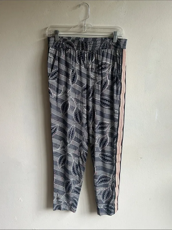 Anthropologie Heihei Lourinha Blue Jogger Pants Size Small - Image 9