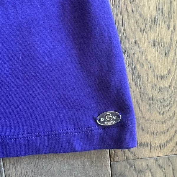 Guess Purple Flutter Sleeve Blouse - Image 4
