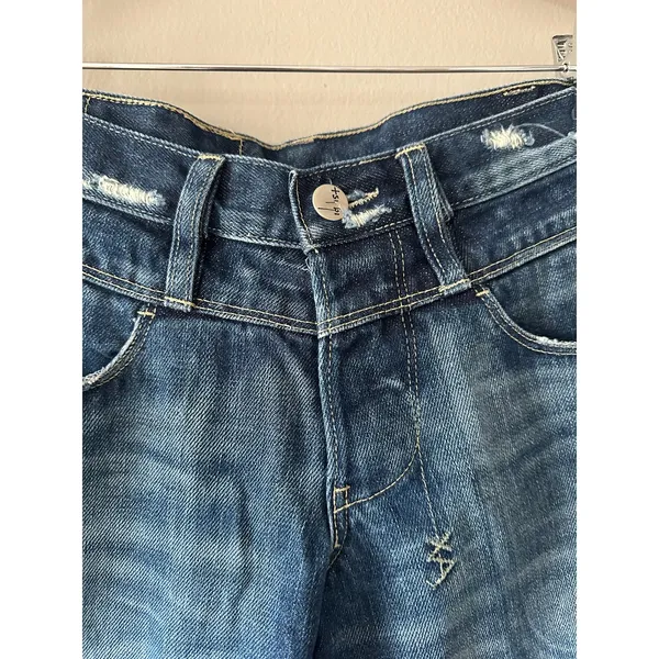 Ksubi Wide Leg Jeans Vintage Y2K Size 6 - Image 3