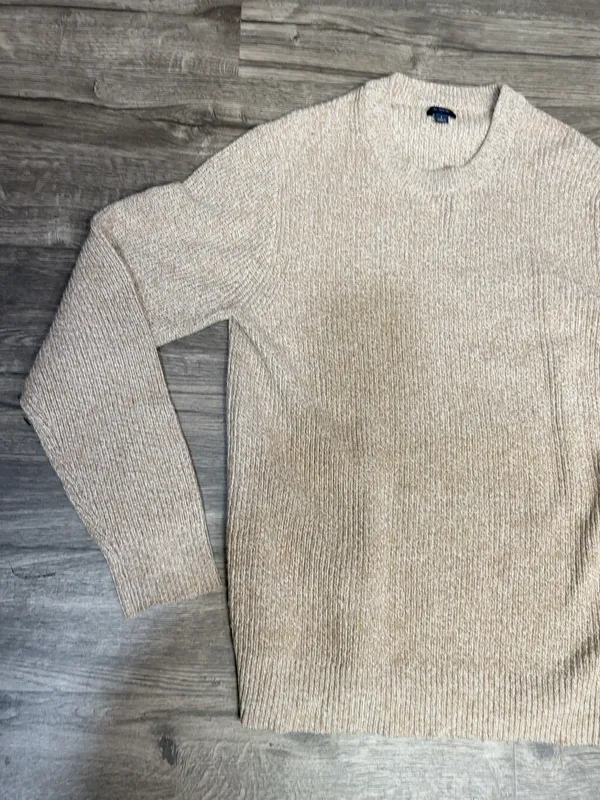 J.Crew Marled Beige Crewneck Knit Sweater Size Small - Image 6