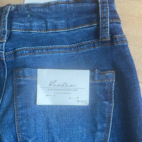 NWT KanCan Classic High Rise Super Skinny Jeans Sz 0 / 23 - Image 7
