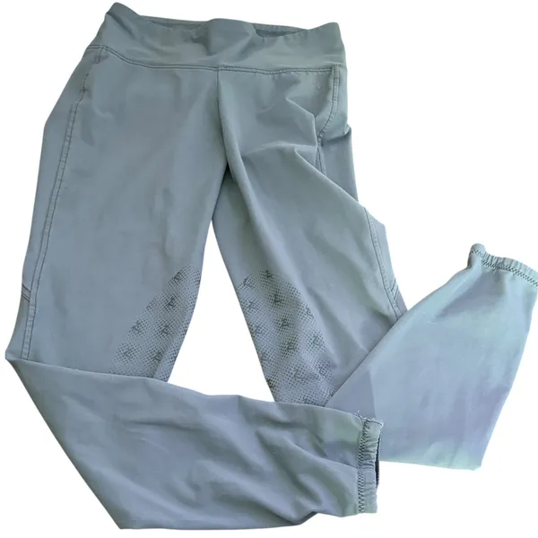 Horze Equestrian Riding Tights Womens 26 Breeches Pull‎ On Pants Grip Preppy - Image 10