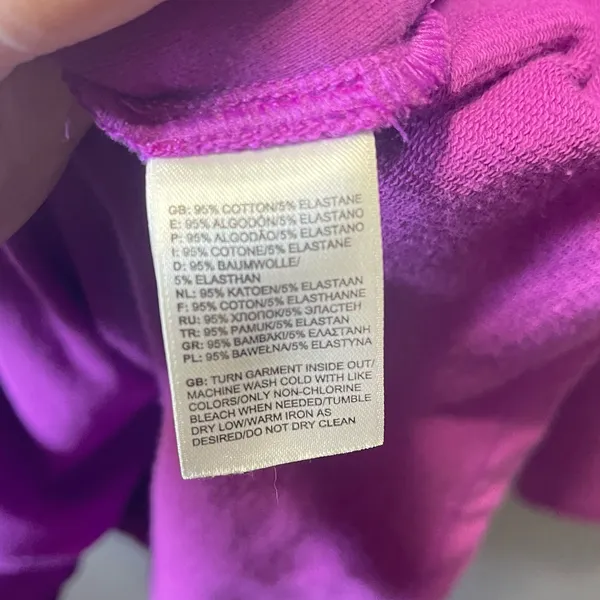 The North Face Women's Purple Sharlet Moto Jacket Long Sleeve Zip Up Size XL‎ - Image 4