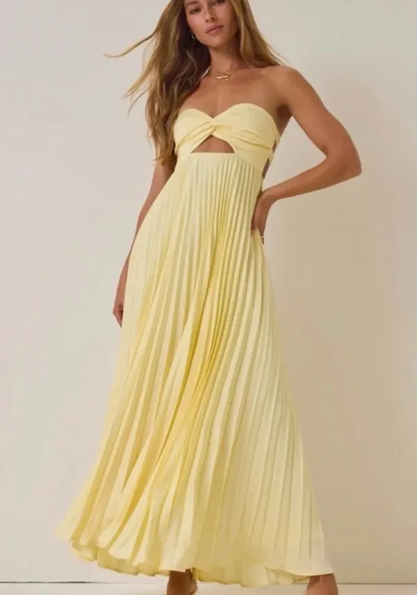 Altar'd State Nellie Satin Maxi Dress - Image 2