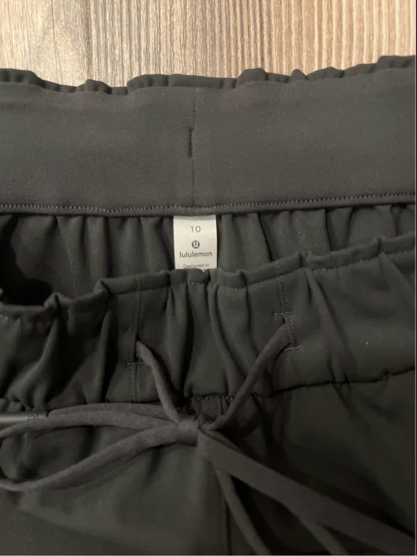 lululemon Dance Studio mid rise Graphite Grey Relaxed Track lightweight pants - Image 4