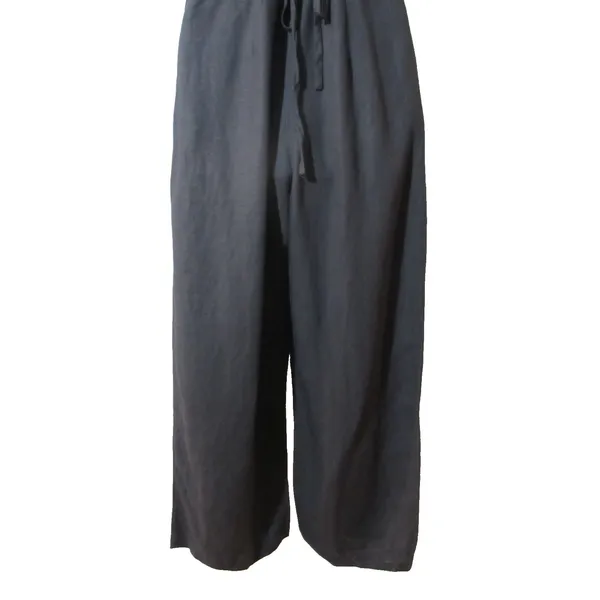 Abercrombie & Fitch Black Wide‑Leg Culotte Jumpsuit Women’s Size 4 Sleeveless - Image 8