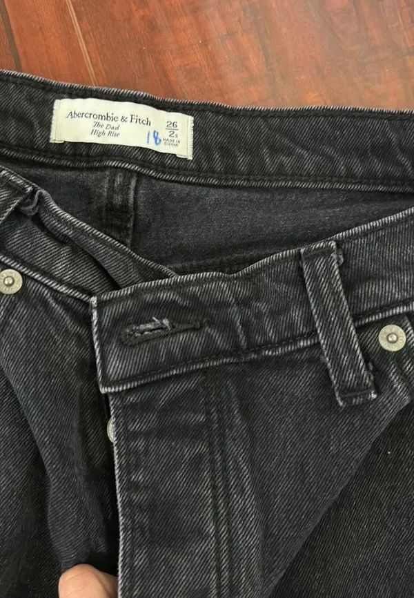 Abercrombie Black Jeans - Image 3