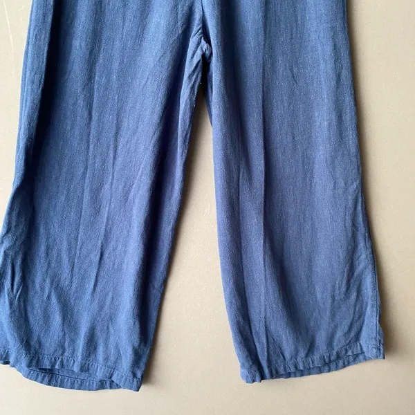 Lulu’s sz XS Sleeveless cotton blue‎ jumpsuit - Image 9